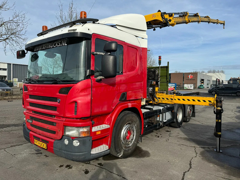 Scania P380 6X2 HIAB 288 + REMOTE CONTROL + PLATEAU - Tractor head: gambar 2 Scania P380 6X2 HIAB 288 + REMOTE CONTROL + PLATEAU - Tractor head: gambar 2