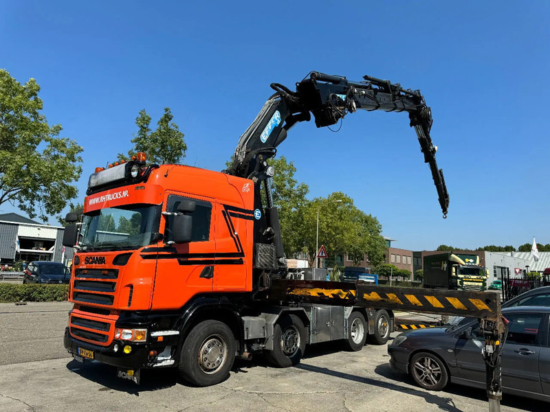 Scania R560 V8 8X2 + EFFER CRANE 1550 6S + FLYJIP 6XHYDR + REMOTE + WINCH - Tractor head: gambar 2 Scania R560 V8 8X2 + EFFER CRANE 1550 6S + FLYJIP 6XHYDR + REMOTE + WINCH - Tractor head: gambar 2