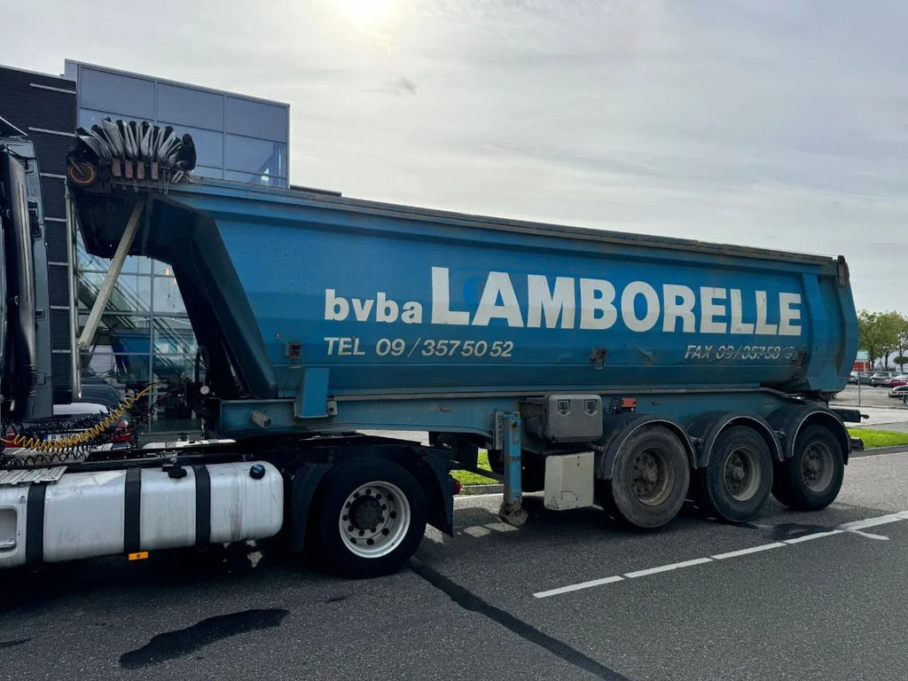 Turbo's Hoet KIPPER - 3 AXLE BPW + LIFTING AXLE - Semi-trailer dengan terpal samping: gambar 1 Turbo's Hoet KIPPER - 3 AXLE BPW + LIFTING AXLE - Semi-trailer dengan terpal samping: gambar 1