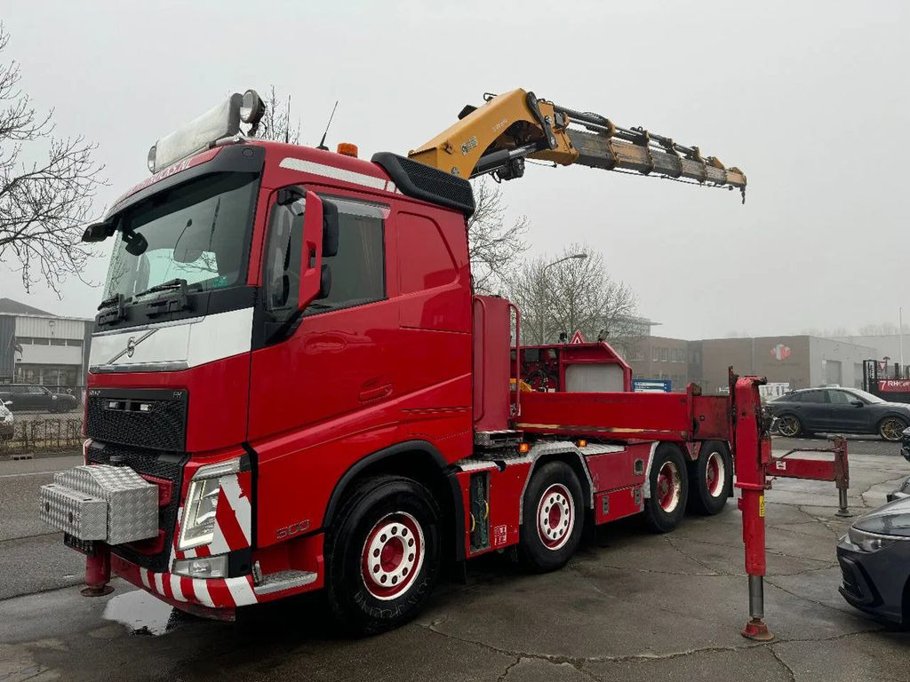 Volvo FH 500 8X4 - EURO 6 + HIAB 622 EP-6 HIPRO + REMO - Truk derek, Tractor head: gambar 1 Volvo FH 500 8X4 - EURO 6 + HIAB 622 EP-6 HIPRO + REMO - Truk derek, Tractor head: gambar 1
