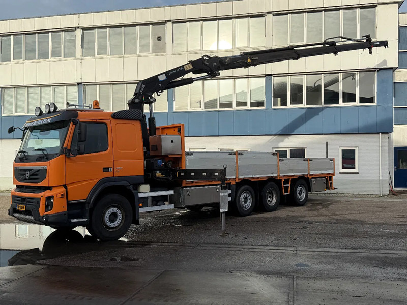Volvo FM 420 8X2 EEV + HMF 2420-K3 + REMOTE + 5E & 6E FUNCTIE - Truk flatbed, Truk derek: gambar 1 Volvo FM 420 8X2 EEV + HMF 2420-K3 + REMOTE + 5E & 6E FUNCTIE - Truk flatbed, Truk derek: gambar 1