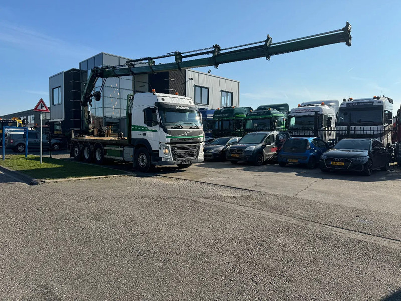 Volvo FM 500 8X4 HIAB 288 + REMOTE CONTROL 5TH + 6TH FUNCTION - Truk flatbed, Truk derek: gambar 1 Volvo FM 500 8X4 HIAB 288 + REMOTE CONTROL 5TH + 6TH FUNCTION - Truk flatbed, Truk derek: gambar 1