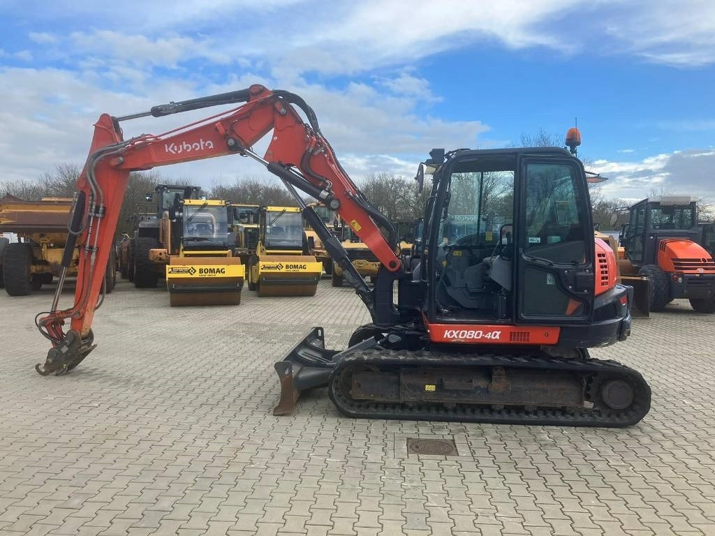 Kubota KX 080-4 Zentralschmierung - Ekskavator mini: gambar 1 Kubota KX 080-4 Zentralschmierung - Ekskavator mini: gambar 1