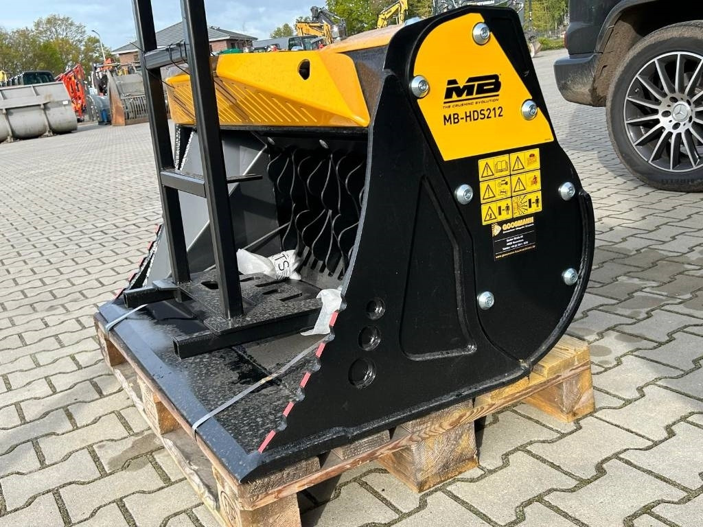 MB CRUSHER HDS 212 - Ember ekskavator: gambar 1 MB CRUSHER HDS 212 - Ember ekskavator: gambar 1