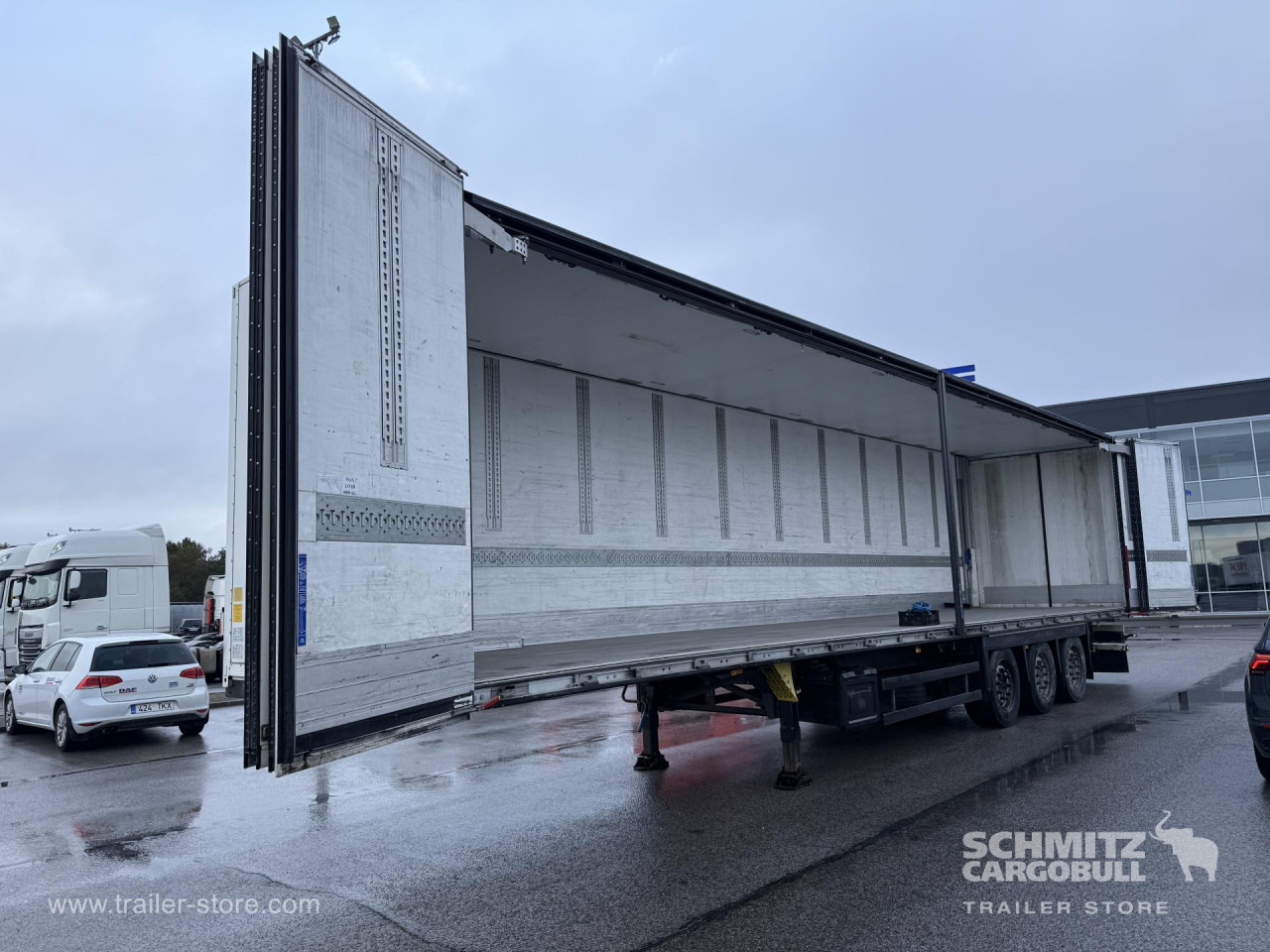 SCHMITZ Dryfreight box Double deck - Semi-trailer kotak tertutup: gambar 4 SCHMITZ Dryfreight box Double deck - Semi-trailer kotak tertutup: gambar 4