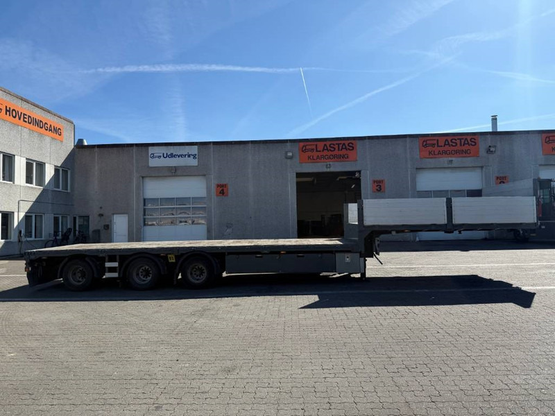 Brdr Platz 3-axle Stepdeck/Tiefbettauflieger/Nedby - Semi-trailer low bed: gambar 2 Brdr Platz 3-axle Stepdeck/Tiefbettauflieger/Nedby - Semi-trailer low bed: gambar 2