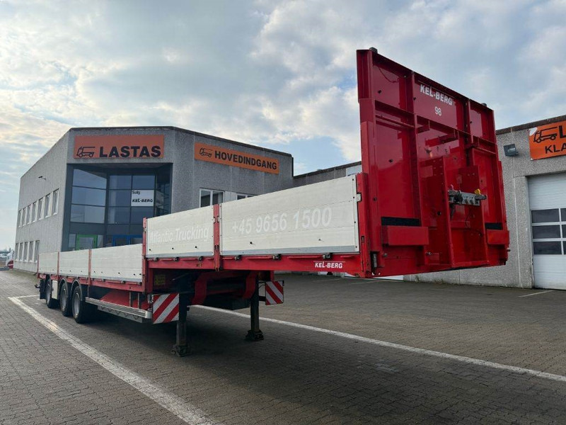 KEL-BERG 3-axle Stepdeck/Tiefbettauflieger/Nedbygget - Semi-trailer low bed: gambar 1 KEL-BERG 3-axle Stepdeck/Tiefbettauflieger/Nedbygget - Semi-trailer low bed: gambar 1