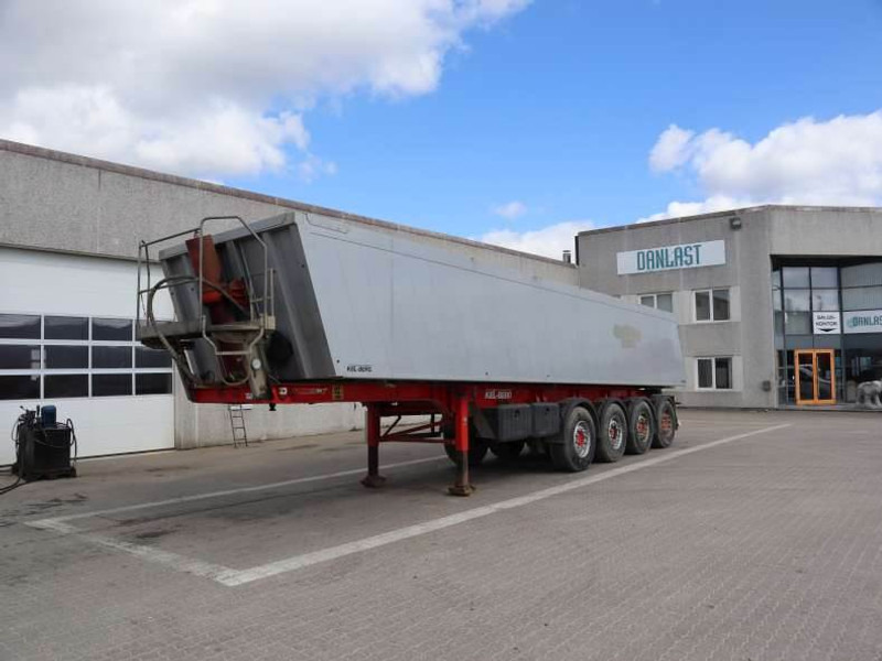 Semi-trailer jungkit KEL-BERG 4-axle Tipper/Kipper/Tiptrailer 37 m³: gambar 1