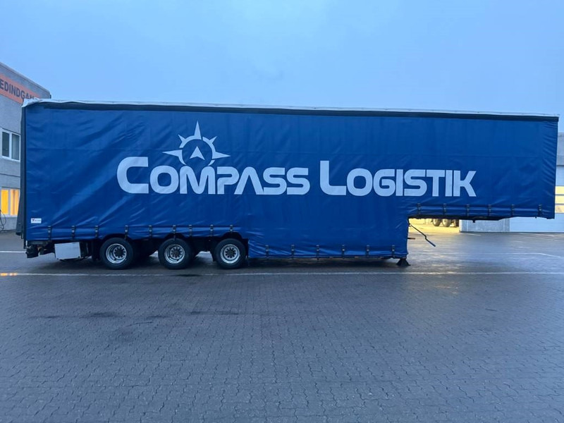 Kromhout Curtain stepdeck/Plane tiefbettauflieger/Nedbygget - Semi-trailer dengan terpal samping: gambar 2 Kromhout Curtain stepdeck/Plane tiefbettauflieger/Nedbygget - Semi-trailer dengan terpal samping: gambar 2