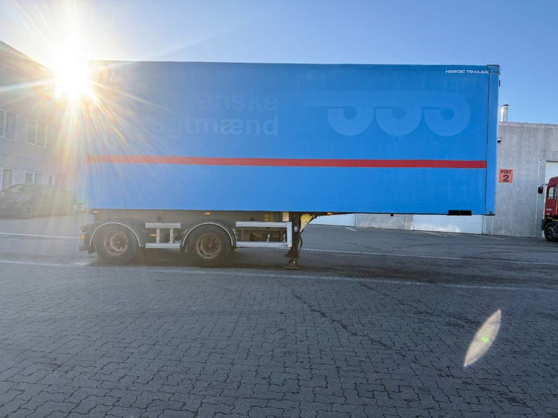 Nordic Trailer Drawbar trailer / Zwischenauflieger / Linktrailer - Semi-trailer kotak tertutup: gambar 2 Nordic Trailer Drawbar trailer / Zwischenauflieger / Linktrailer - Semi-trailer kotak tertutup: gambar 2