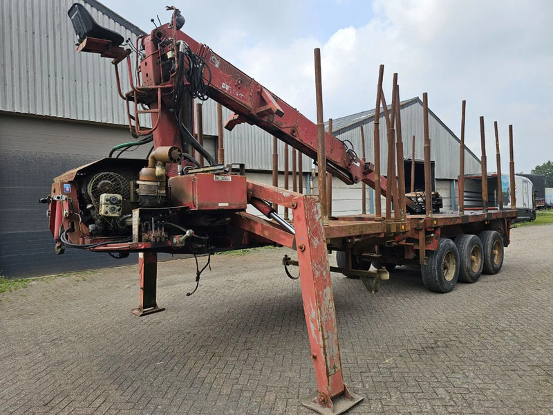 Doll 20T Crane - 6 meter extendable - Semi-trailer pengangkut kayu: gambar 1 Doll 20T Crane - 6 meter extendable - Semi-trailer pengangkut kayu: gambar 1
