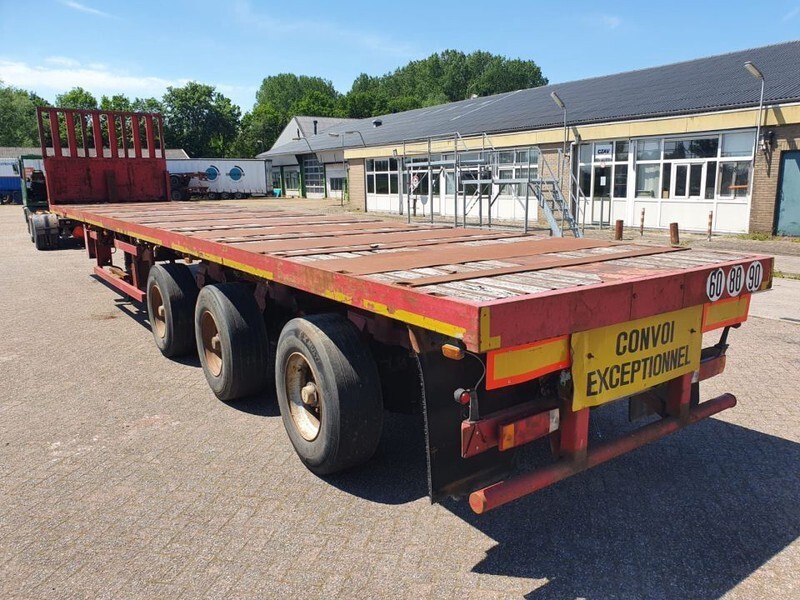 Semi-trailer flatbed Nooteboom OVB-42 VV Extendable 20M Steering platform: gambar 11