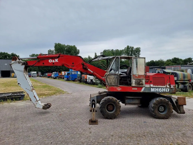 O & K MH6HD - Ekskavator roda: gambar 1 O & K MH6HD - Ekskavator roda: gambar 1