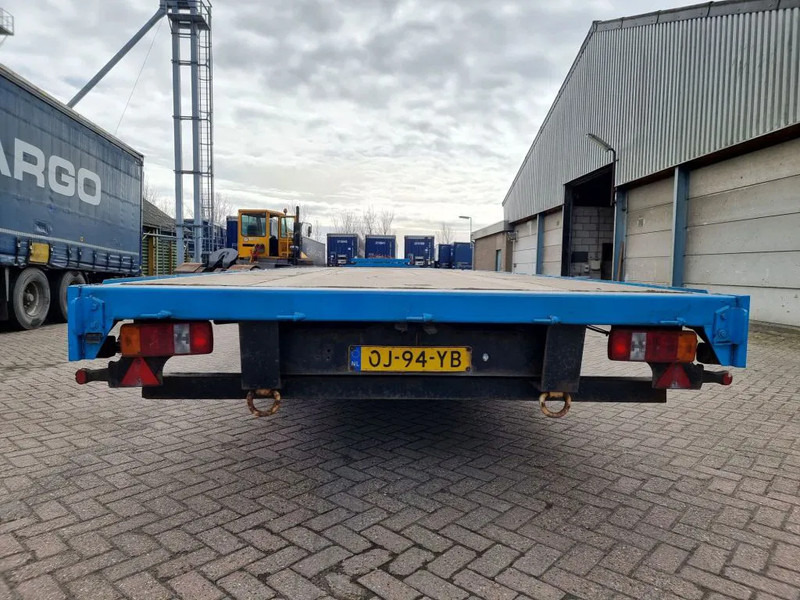 Trailer flatbed Van Hool 13.60 M LONG - 1 M HIGH - SUPER SINGLE TIRES - DRUM BRAKES: gambar 10