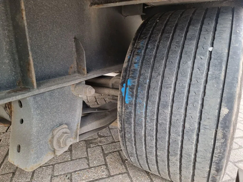 Trailer flatbed Van Hool 13.60 M LONG - 1 M HIGH - SUPER SINGLE TIRES - DRUM BRAKES: gambar 14