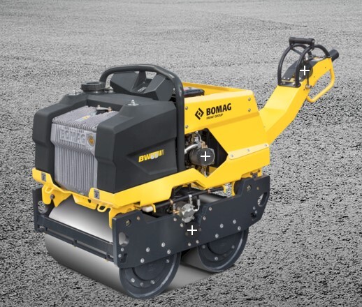 BOMAG BW 65 D - Pelat getar: gambar 1 BOMAG BW 65 D - Pelat getar: gambar 1