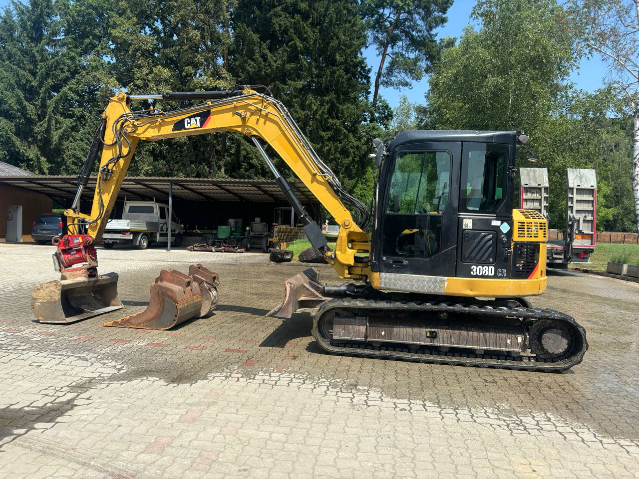 CATERPILLAR 308 D - Ekskavator mini: gambar 1 CATERPILLAR 308 D - Ekskavator mini: gambar 1