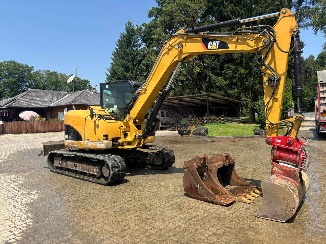 CATERPILLAR 308 D - Ekskavator mini: gambar 4 CATERPILLAR 308 D - Ekskavator mini: gambar 4