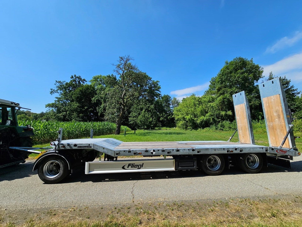FLIEGL DTS-S 300 - Trailer low bed: gambar 1 FLIEGL DTS-S 300 - Trailer low bed: gambar 1