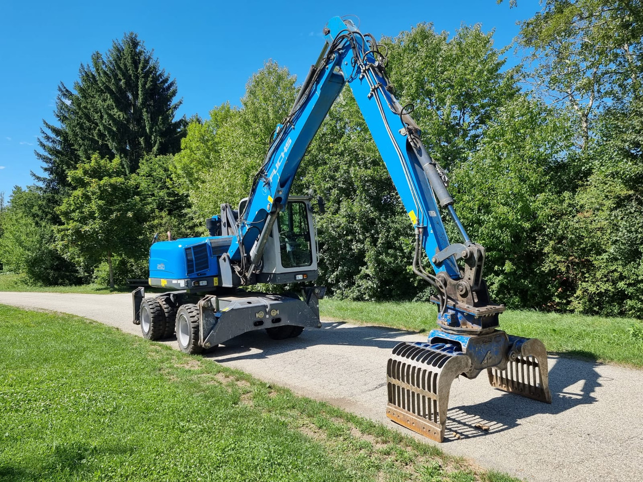FUCHS MHL 250 - Ekskavator roda: gambar 4 FUCHS MHL 250 - Ekskavator roda: gambar 4