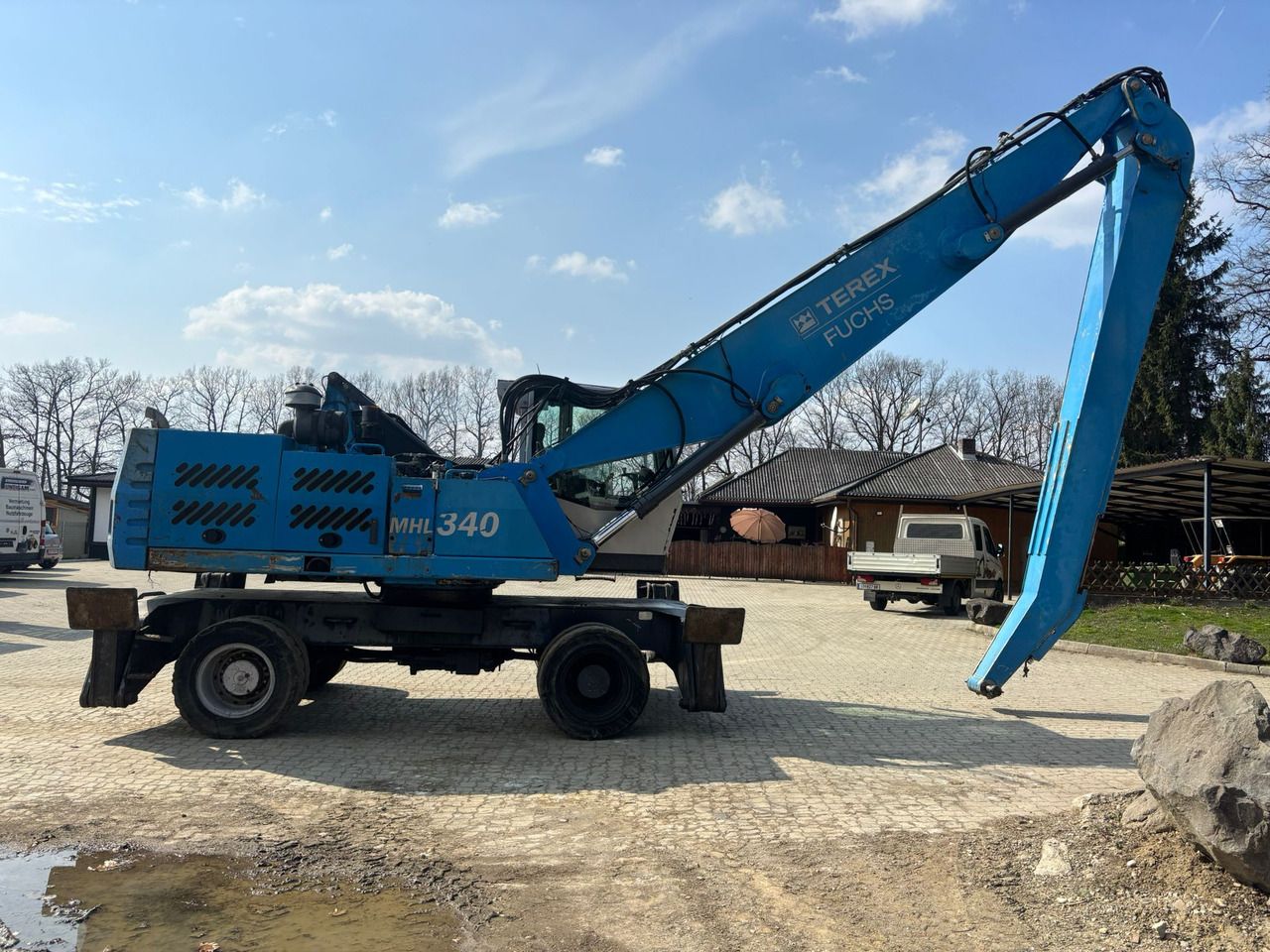 FUCHS MHL 340 - Ekskavator roda: gambar 2 FUCHS MHL 340 - Ekskavator roda: gambar 2