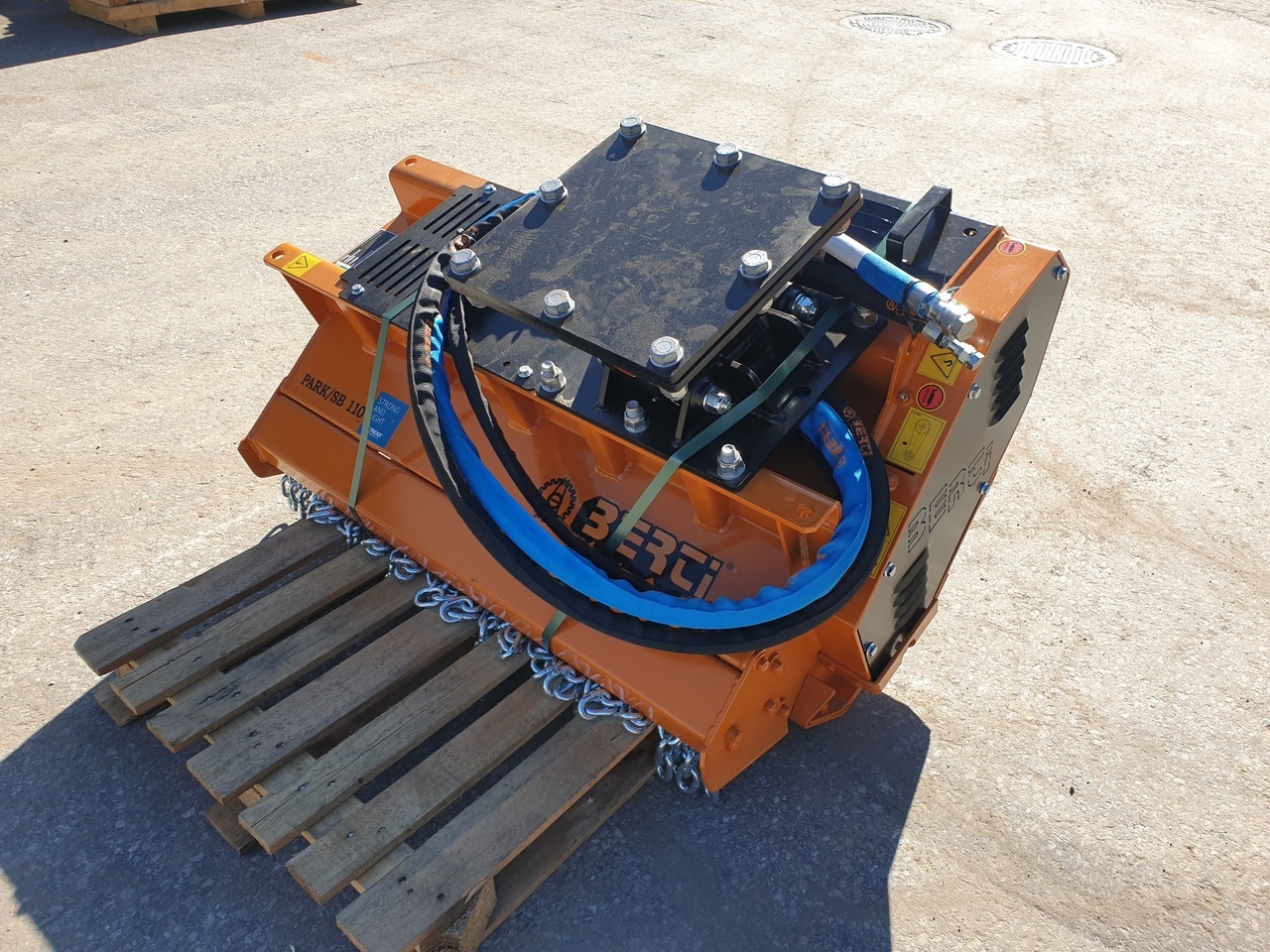 BERTI PARK/SB 110 - Hydraulic mulching head - Lampiran untuk Ekskavator: gambar 1 BERTI PARK/SB 110 - Hydraulic mulching head - Lampiran untuk Ekskavator: gambar 1