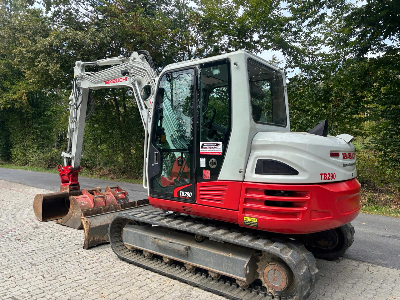 TAKEUCHI TB 290 - Ekskavator mini: gambar 5 TAKEUCHI TB 290 - Ekskavator mini: gambar 5