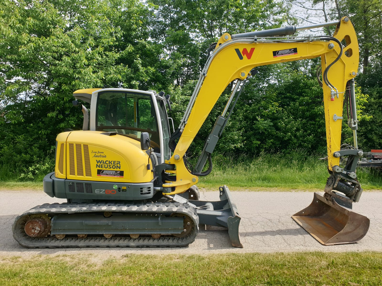WACKER NEUSON EZ 80 - Ekskavator mini: gambar 2 WACKER NEUSON EZ 80 - Ekskavator mini: gambar 2