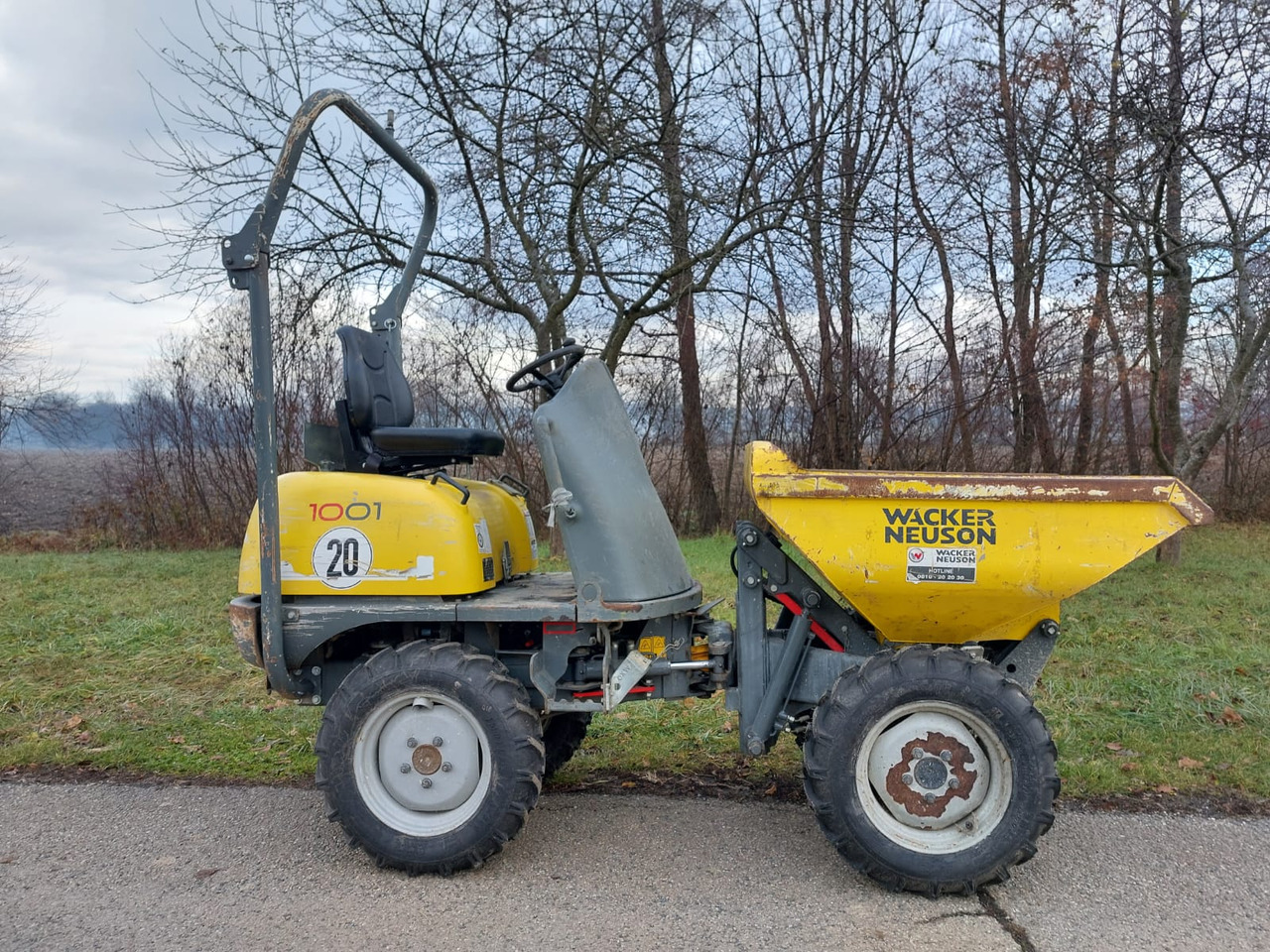 WACKER Neuson 1001 - Tempat sampah mini: gambar 2 WACKER Neuson 1001 - Tempat sampah mini: gambar 2