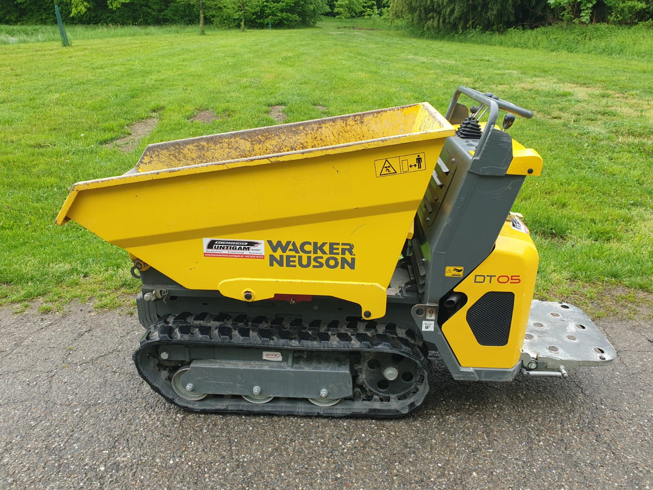 WACKER Neuson DT 05 - Tempat sampah perayap: gambar 1 WACKER Neuson DT 05 - Tempat sampah perayap: gambar 1