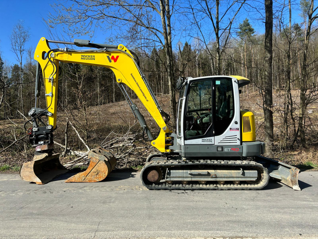 WACKER Neuson ET 90 - Ekskavator mini: gambar 1 WACKER Neuson ET 90 - Ekskavator mini: gambar 1