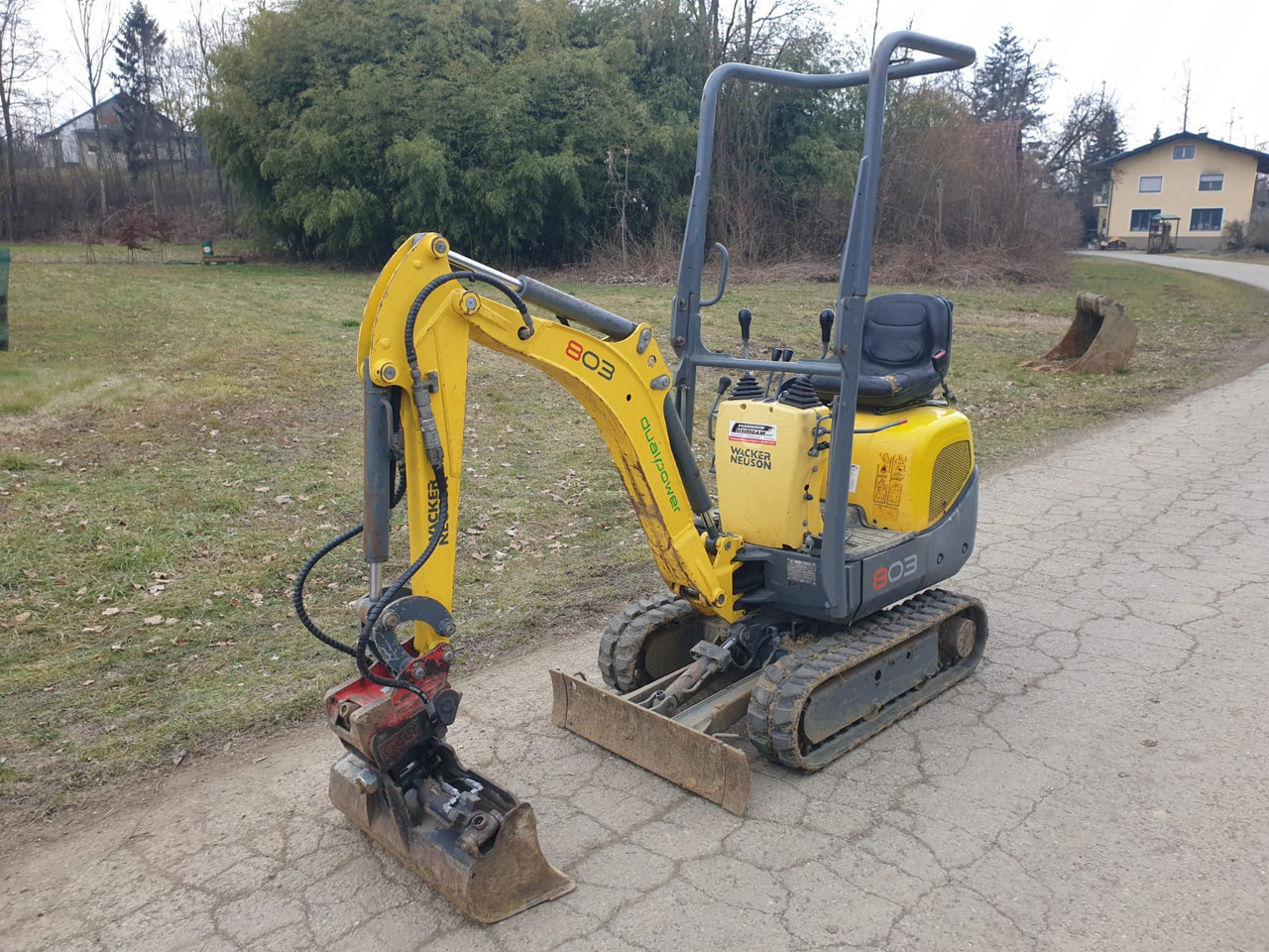 Wacker Neuson 803 - Ekskavator mini: gambar 3 Wacker Neuson 803 - Ekskavator mini: gambar 3