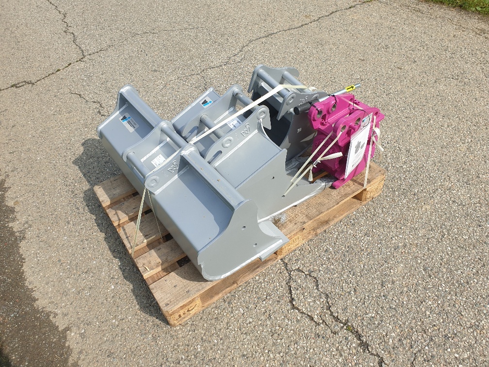 Ember ekskavator untuk Ekskavator mini baru Winkelbauer Winkelbauer bucket package for 1.5t mini excavator: gambar 6