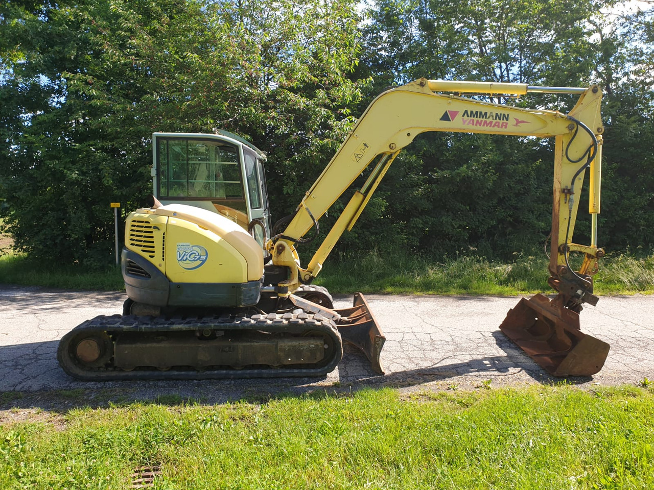 YANMAR VIO 75-A - Ekskavator mini: gambar 2 YANMAR VIO 75-A - Ekskavator mini: gambar 2