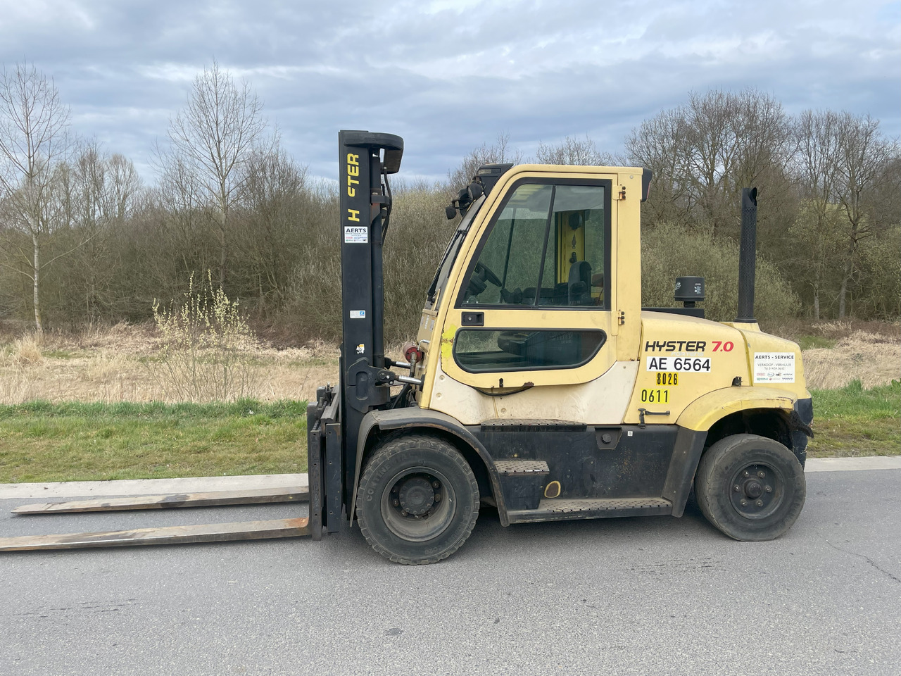 Hyster H7.0FT - Forklift diesel: gambar 1 Hyster H7.0FT - Forklift diesel: gambar 1