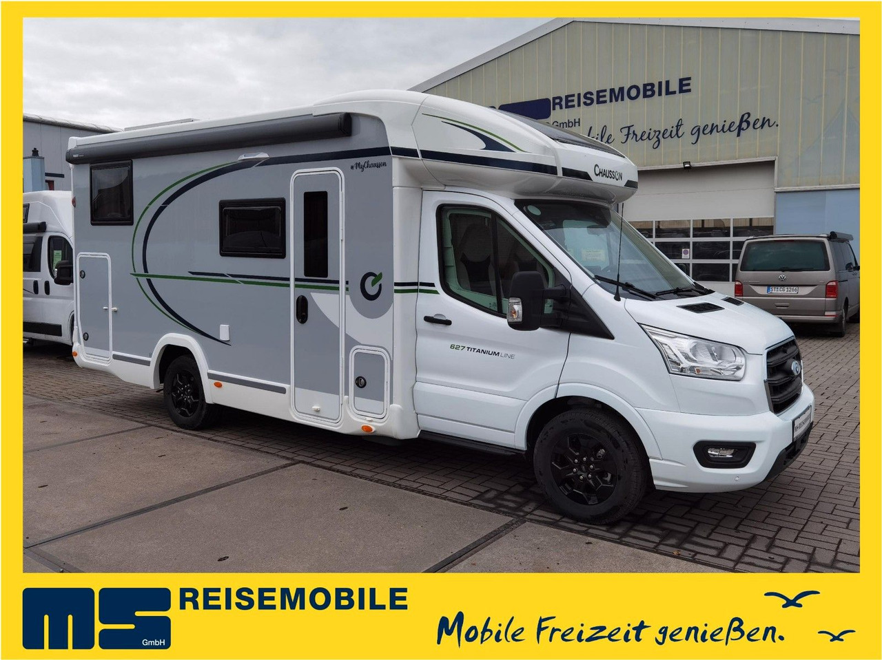 Chausson 627 TITANIUM / -2026- / 165PS-8G. / EINZELBETTEN - Mobil rumah semi-terintegrasi: gambar 1 Chausson 627 TITANIUM / -2026- / 165PS-8G. / EINZELBETTEN - Mobil rumah semi-terintegrasi: gambar 1