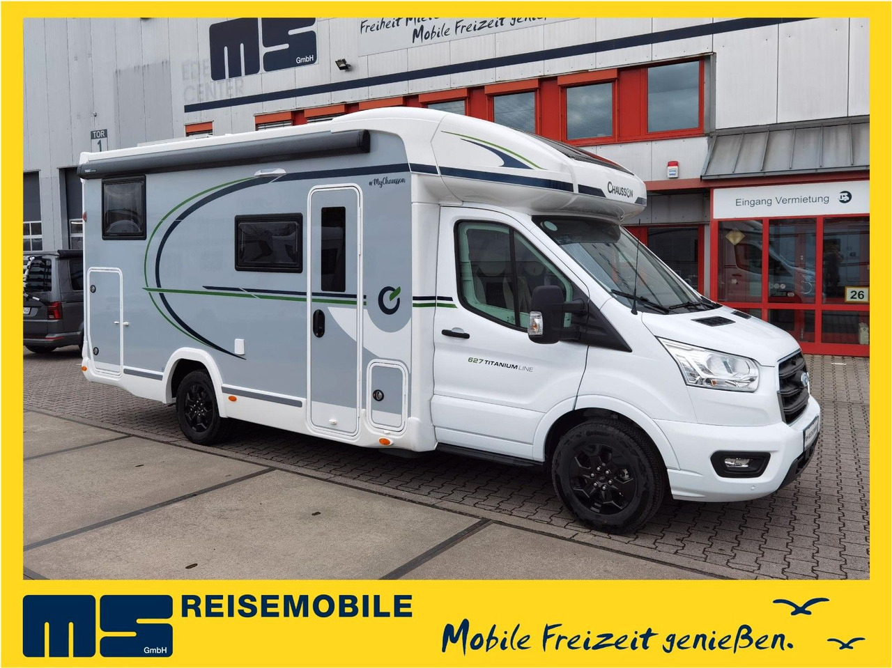 Chausson 627 TITANIUM / -2026- / 165PS-8G. / EINZELBETTEN - Mobil rumah semi-terintegrasi: gambar 1 Chausson 627 TITANIUM / -2026- / 165PS-8G. / EINZELBETTEN - Mobil rumah semi-terintegrasi: gambar 1