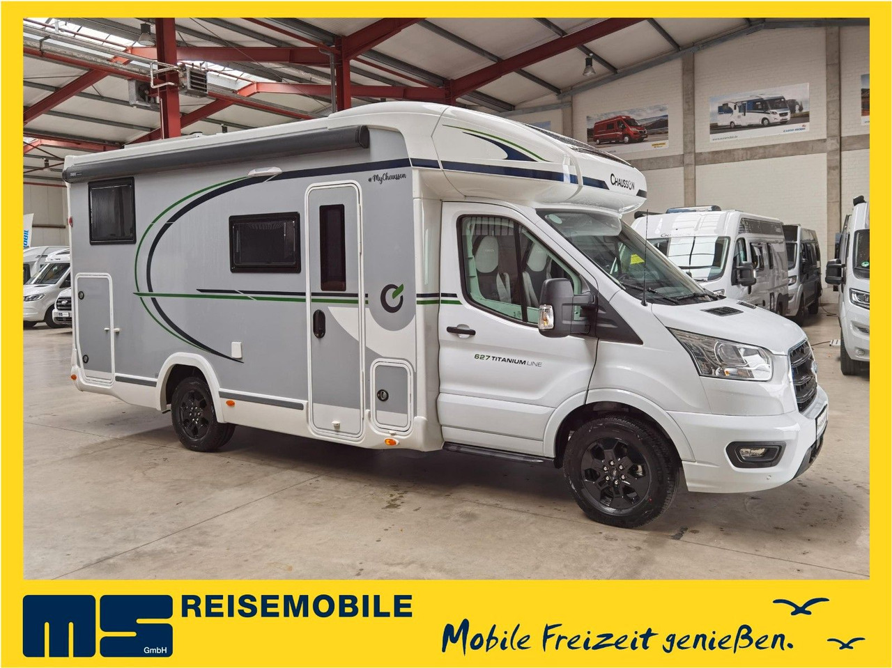 Chausson 627 TITANIUM / - 2026 - / EINZELBETTEN & HUBBETT - Mobil rumah semi-terintegrasi: gambar 1 Chausson 627 TITANIUM / - 2026 - / EINZELBETTEN & HUBBETT - Mobil rumah semi-terintegrasi: gambar 1