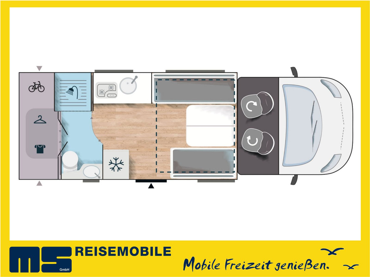 Chausson 640 TITANIUM / MODELL 2026 / 165PS / XXL-HUBBETT - Mobil rumah semi-terintegrasi: gambar 2 Chausson 640 TITANIUM / MODELL 2026 / 165PS / XXL-HUBBETT - Mobil rumah semi-terintegrasi: gambar 2