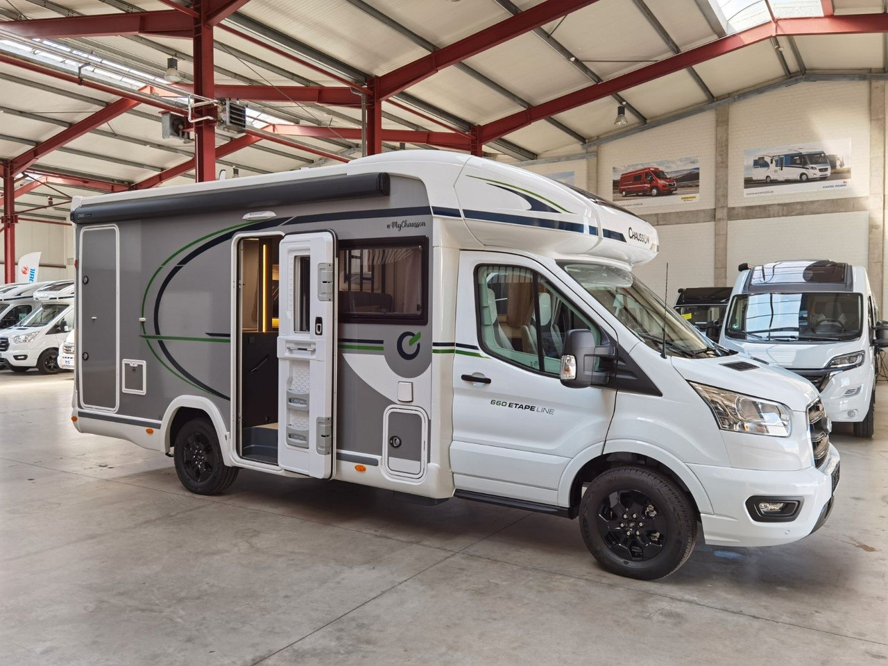 Mobil rumah semi-terintegrasi Chausson 660 ETAPE LINE /-2025- / 640- XXL - HUBBETT / GA: gambar 7