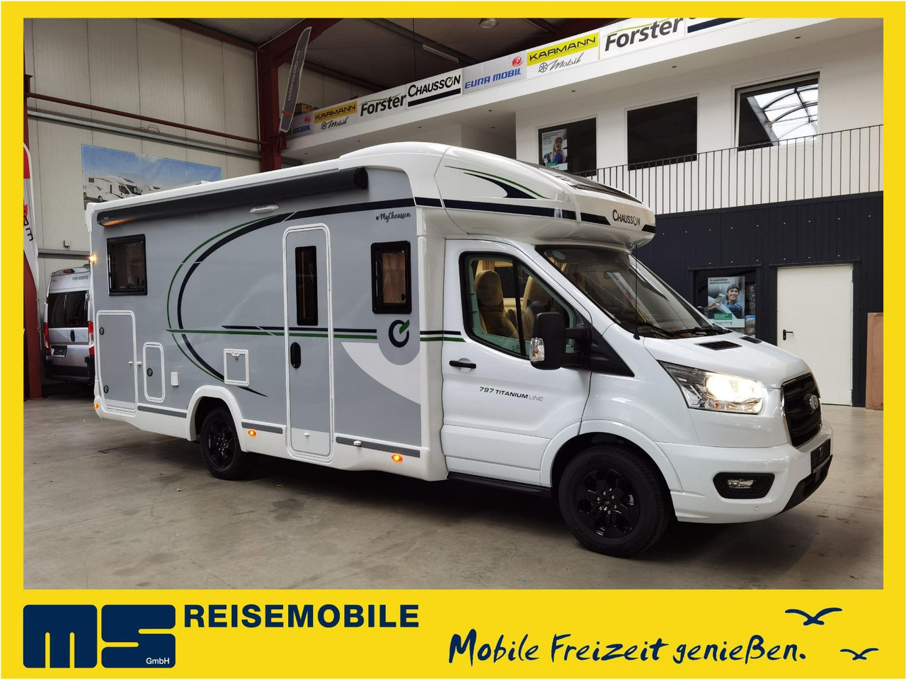 Chausson 797 TITANIUM / -2026- / 165PS-8G. / EINZELBETTEN - Mobil rumah semi-terintegrasi: gambar 1 Chausson 797 TITANIUM / -2026- / 165PS-8G. / EINZELBETTEN - Mobil rumah semi-terintegrasi: gambar 1