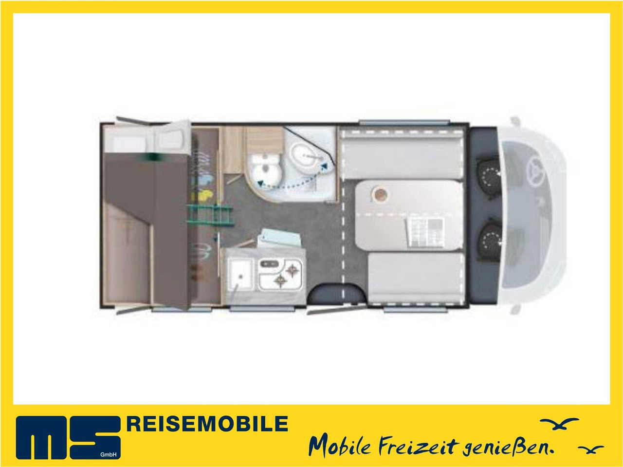 Chausson S 614 SPORT LINE / - 2026 - / HECKBETT & HUBBETT - Mobil rumah semi-terintegrasi: gambar 2 Chausson S 614 SPORT LINE / - 2026 - / HECKBETT & HUBBETT - Mobil rumah semi-terintegrasi: gambar 2