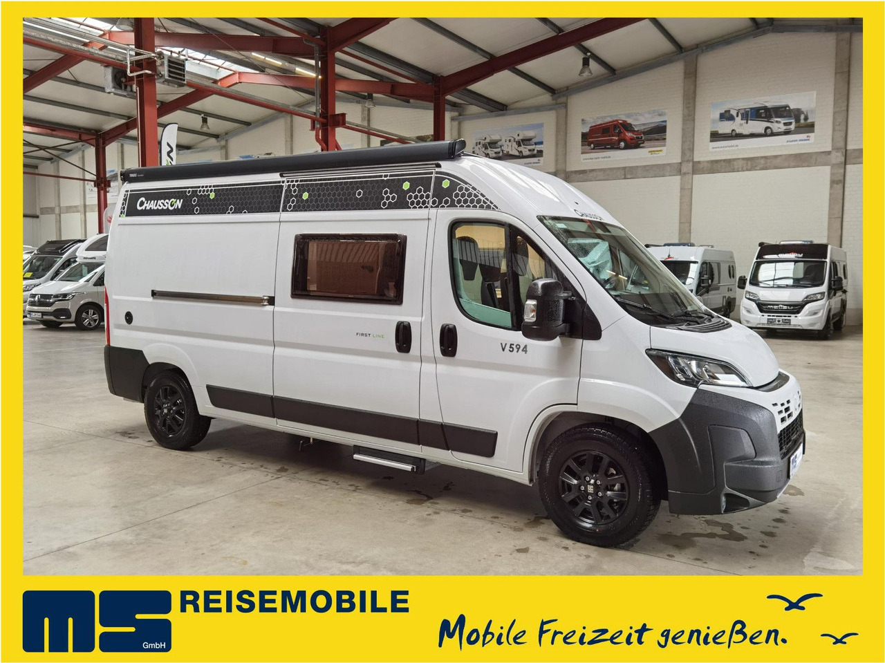 Chausson V594 FIRST LINE / -2025- /140PS/ ZUBEHÖR - PAKET - Mobil kemping: gambar 1 Chausson V594 FIRST LINE / -2025- /140PS/ ZUBEHÖR - PAKET - Mobil kemping: gambar 1