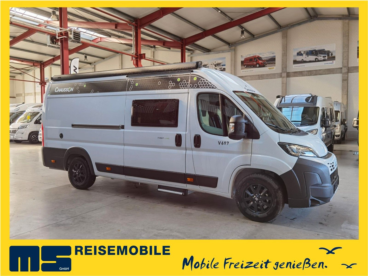 Chausson V697 FIRST LINE / -2025- / 140PS / EINZELBETTEN - Mobil kemping: gambar 1 Chausson V697 FIRST LINE / -2025- / 140PS / EINZELBETTEN - Mobil kemping: gambar 1
