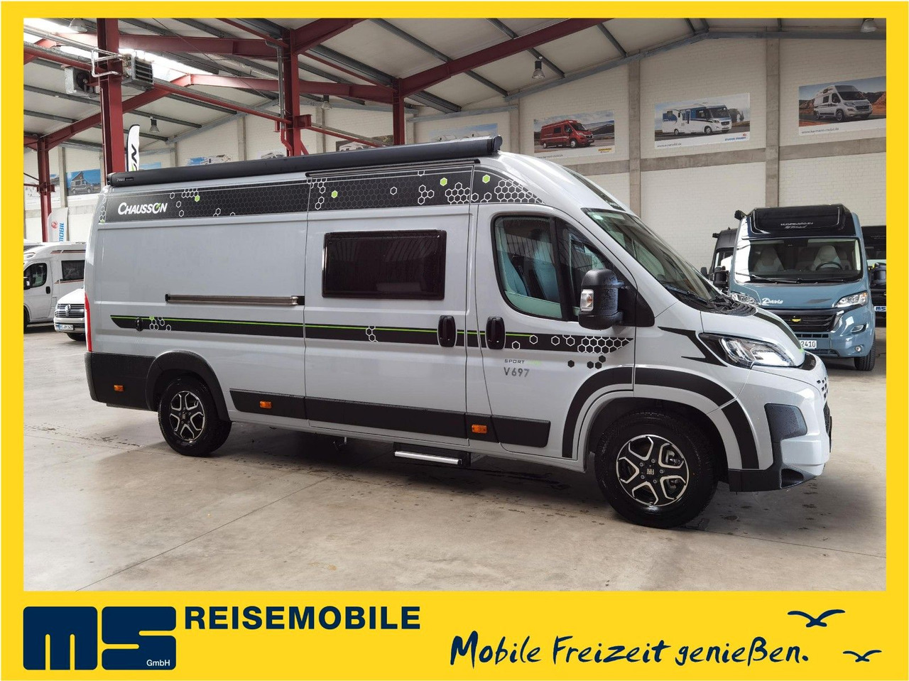 Chausson V697 SPORT LINE / 140PS-8G / EINZELBETTEN - GARA - Mobil kemping: gambar 1 Chausson V697 SPORT LINE / 140PS-8G / EINZELBETTEN - GARA - Mobil kemping: gambar 1