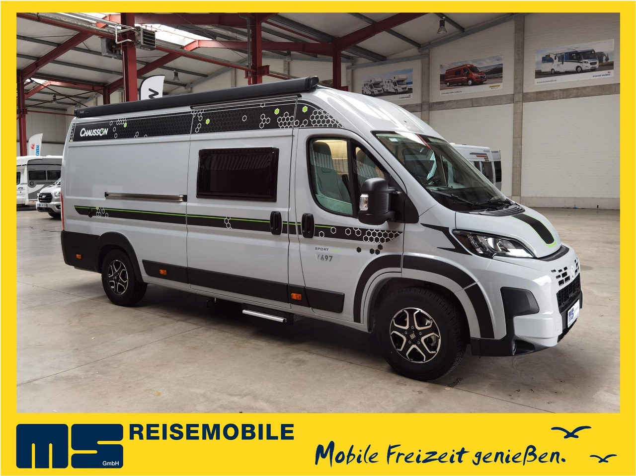 Chausson V697 SPORT LINE / -2026- / 140-8G./ EINZELBETTEN - Mobil kemping: gambar 1 Chausson V697 SPORT LINE / -2026- / 140-8G./ EINZELBETTEN - Mobil kemping: gambar 1