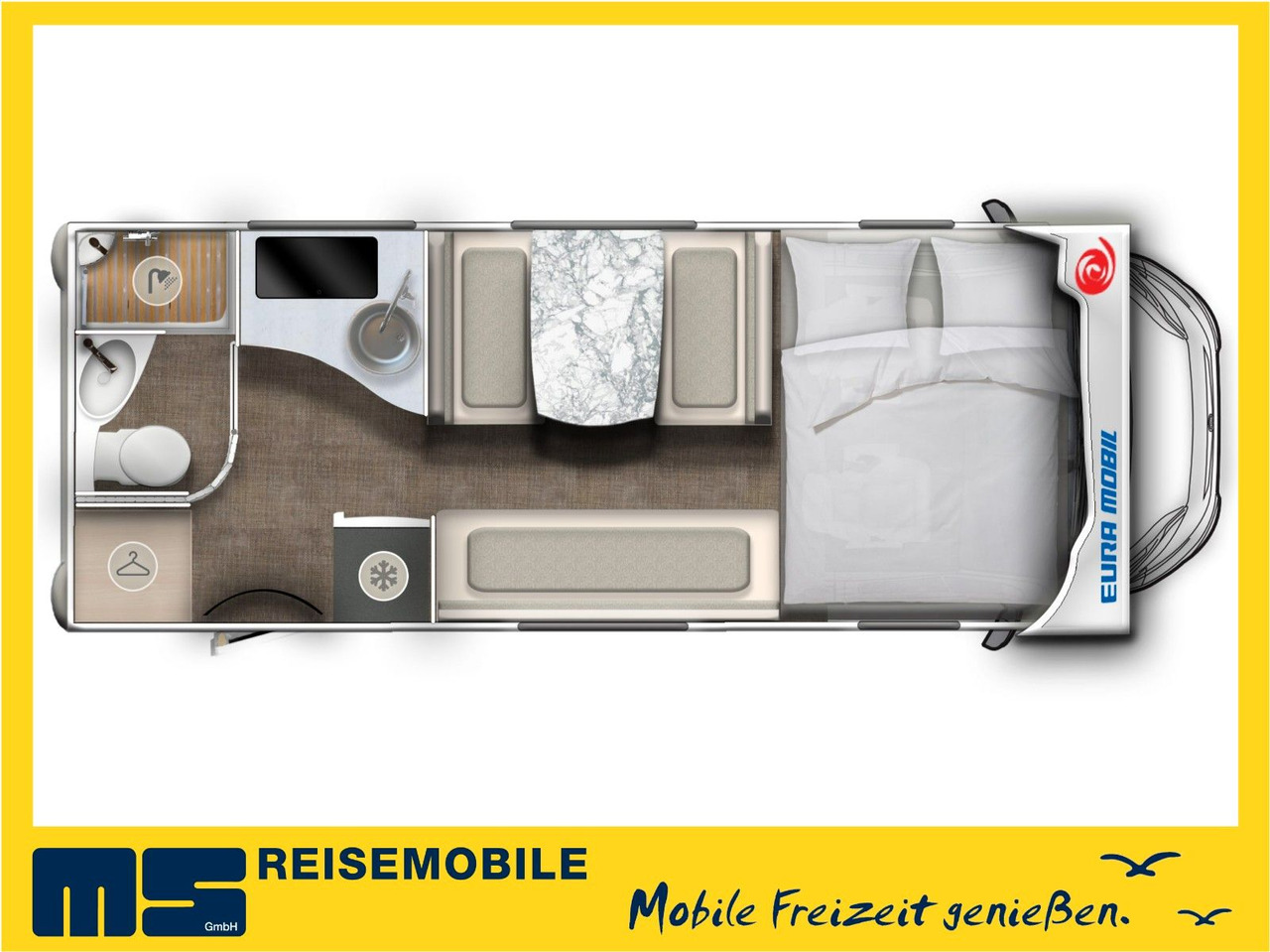 Eura Mobil ACTIVA ONE 630 LS / -2025- / 140PS / RAUMWUNDER - Alkoven: gambar 2 Eura Mobil ACTIVA ONE 630 LS / -2025- / 140PS / RAUMWUNDER - Alkoven: gambar 2