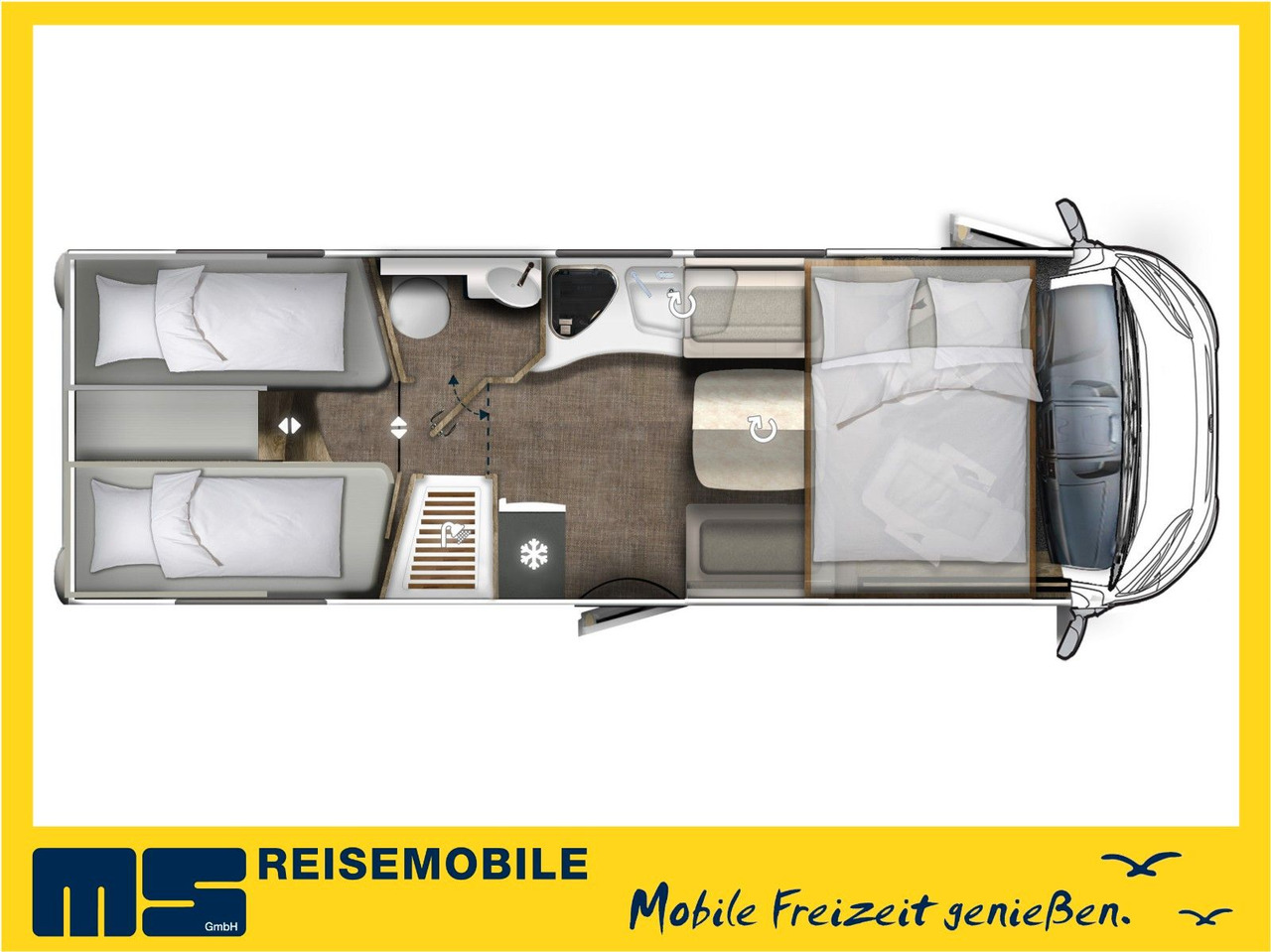 Eura Mobil INTEGRA LINE 720 EF / 180PS-9G-40H/ EINZELBETTEN - Mobil rumah terintegrasi: gambar 2 Eura Mobil INTEGRA LINE 720 EF / 180PS-9G-40H/ EINZELBETTEN - Mobil rumah terintegrasi: gambar 2
