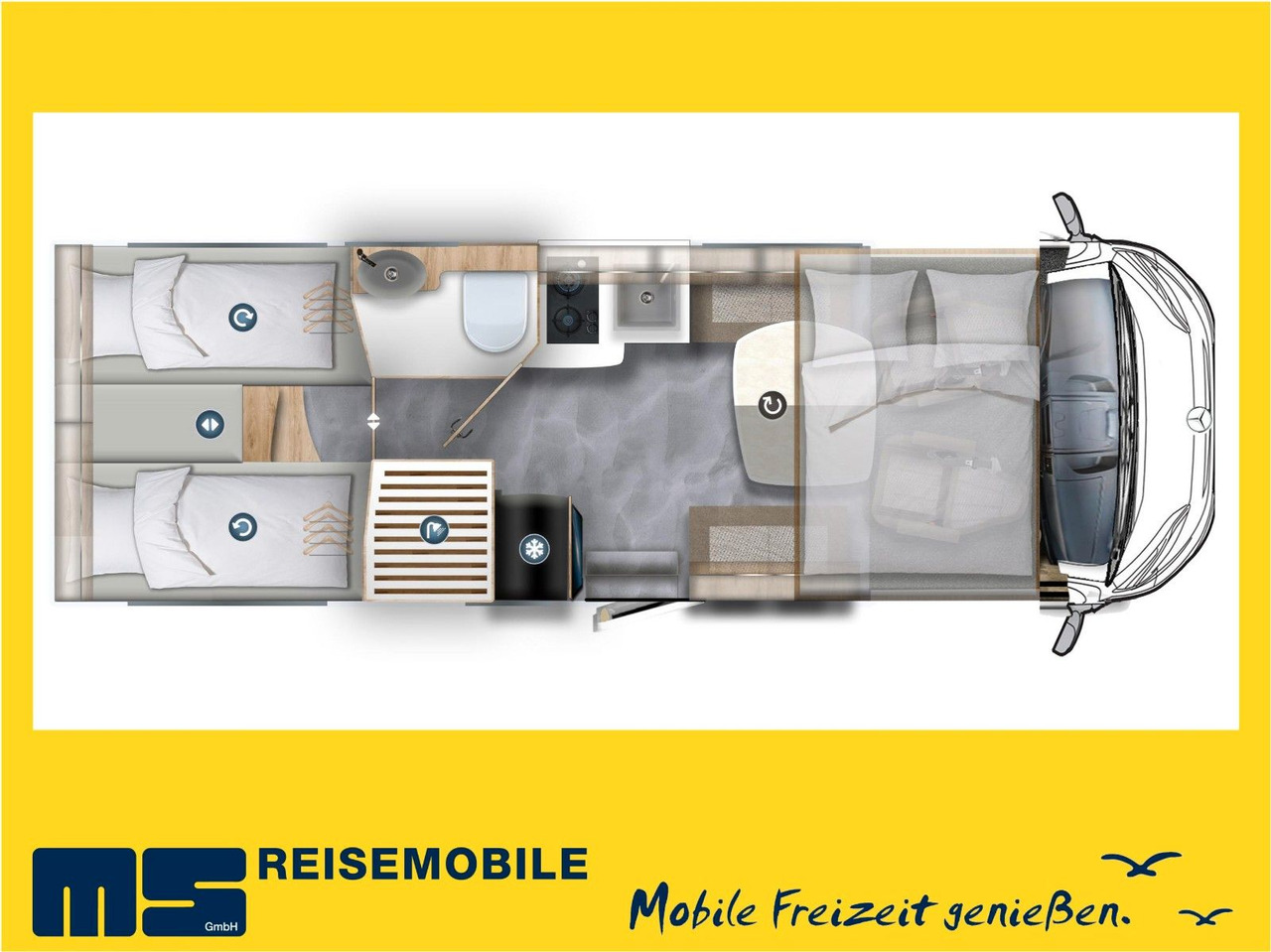 Eura Mobil INTEGRA LINE GT 726 EF / MB 170PS-9G / MOD.2025 - Mobil rumah terintegrasi: gambar 2 Eura Mobil INTEGRA LINE GT 726 EF / MB 170PS-9G / MOD.2025 - Mobil rumah terintegrasi: gambar 2