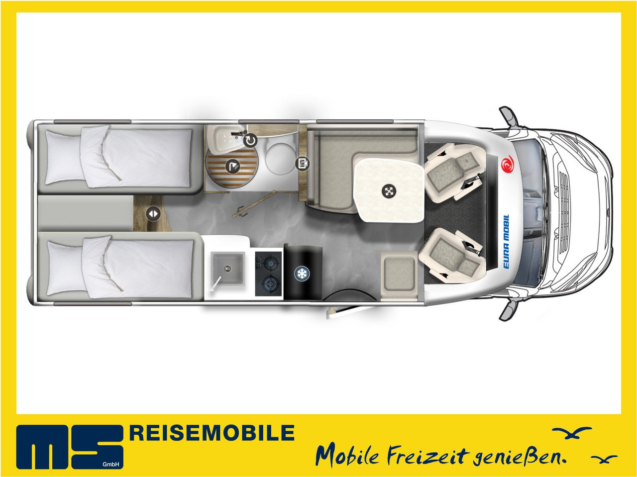 Eura Mobil PROFILA T 660 EB/MOD. 2025/MONDIAL PAKET / 140PS - Mobil rumah semi-terintegrasi: gambar 2 Eura Mobil PROFILA T 660 EB/MOD. 2025/MONDIAL PAKET / 140PS - Mobil rumah semi-terintegrasi: gambar 2